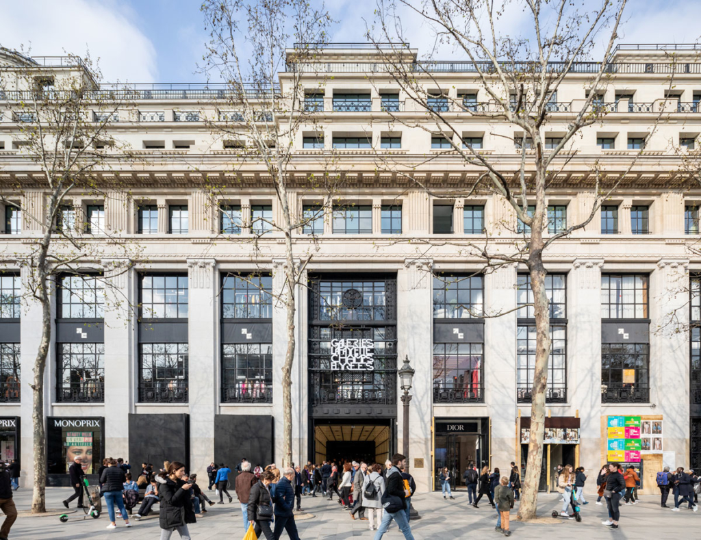Galeries LaFayette Flagship on Champs-Elysees by BIG