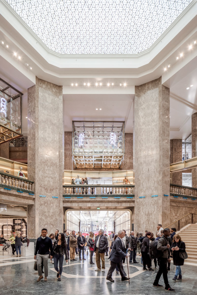 Galeries LaFayette Flagship on Champs-Elysees by BIG