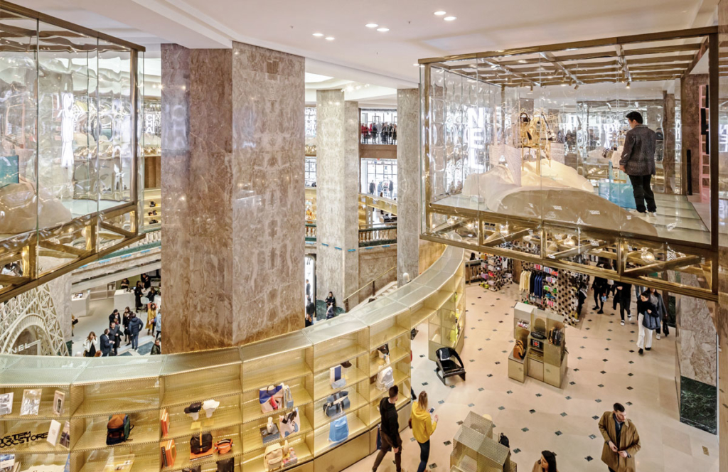 Galeries LaFayette Flagship on Champs-Elysees by BIG