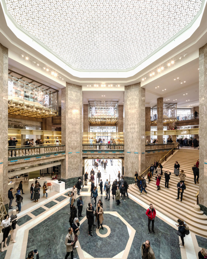 Galeries LaFayette Flagship on Champs-Elysees by BIG