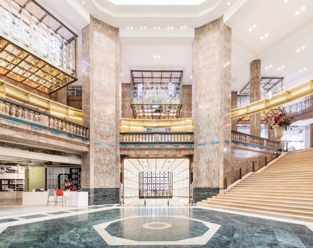 Galeries LaFayette Flagship on Champs-Elysees by BIG