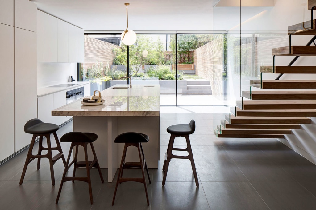 Kitchen, Englefield House, London by DROO