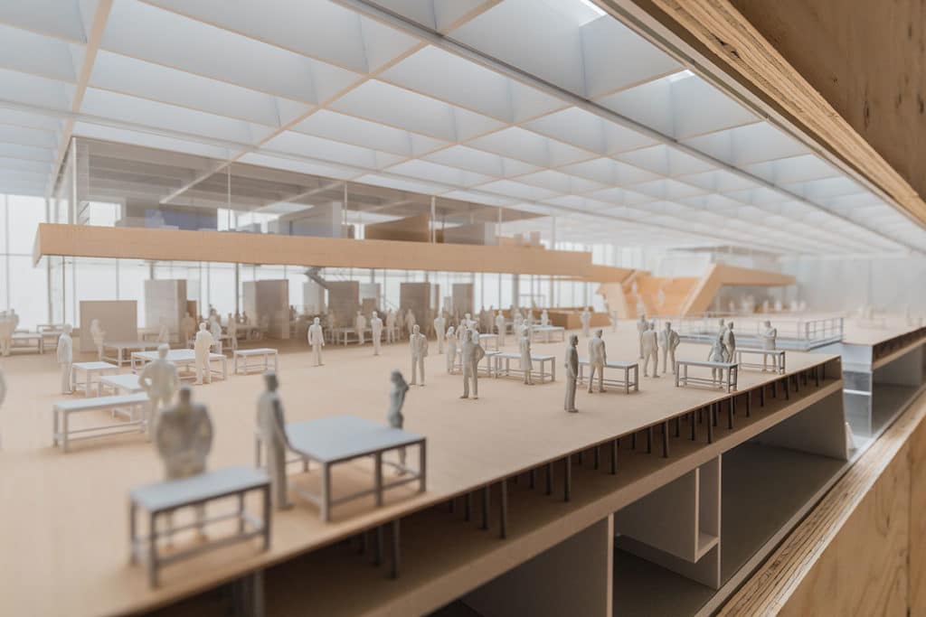 Snøhetta’s First Exhibition in Munich, Germany Opens at the Architekturgalerie München