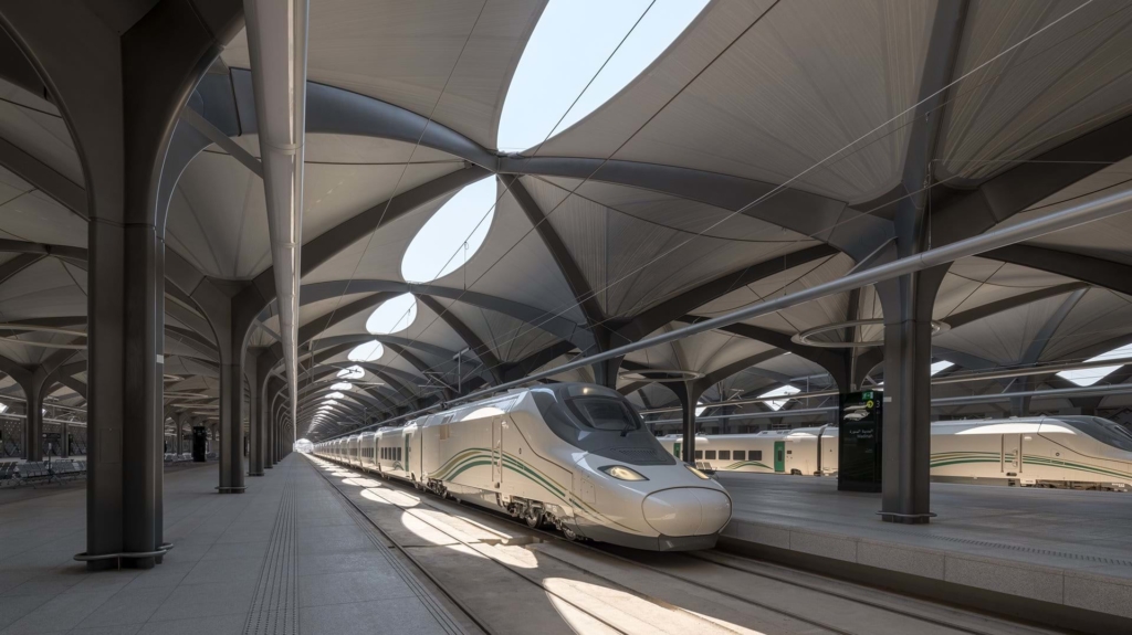 Haramain High-speed rail by Foster + Partners