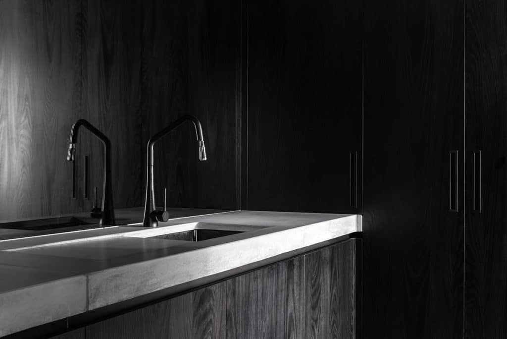 Vodka Palace, a luxurious concrete cave by MARCUS BROWNE architect