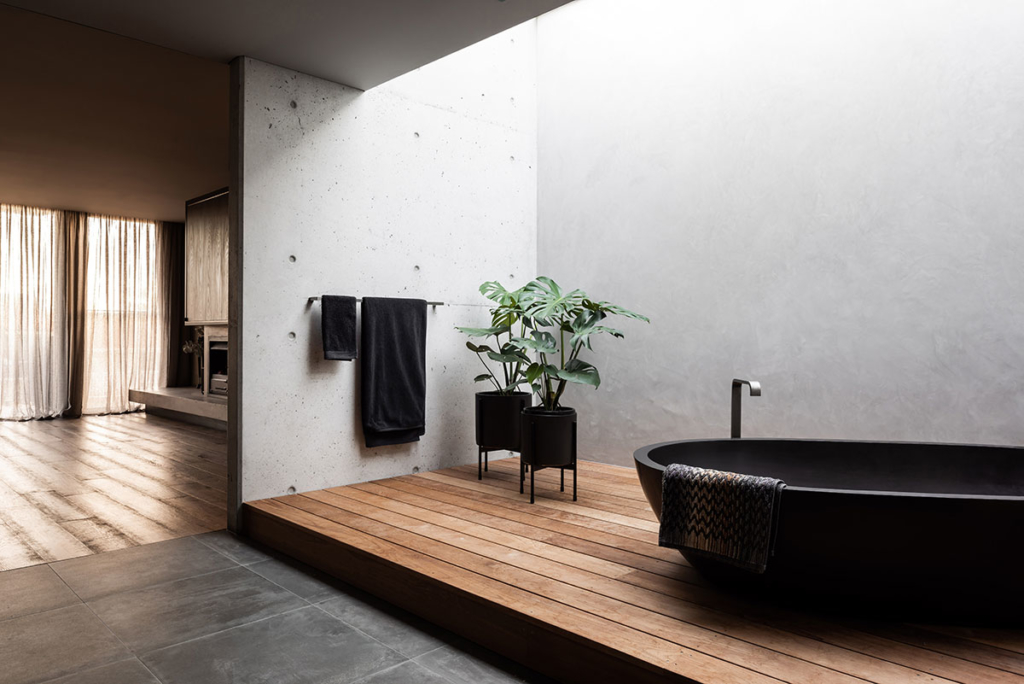 Vodka Palace, a luxurious concrete cave by MARCUS BROWNE architect