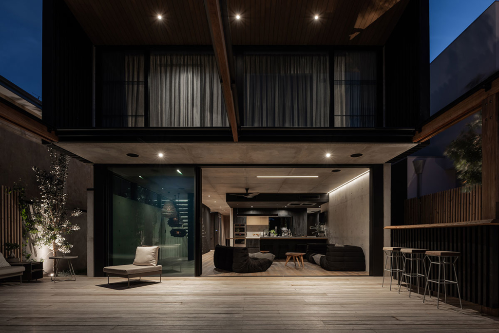 Vodka Palace, a luxurious concrete cave by MARCUS BROWNE architect