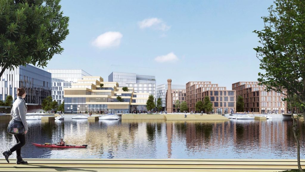 Belfast Waterside Masterplan by Henning Larsen