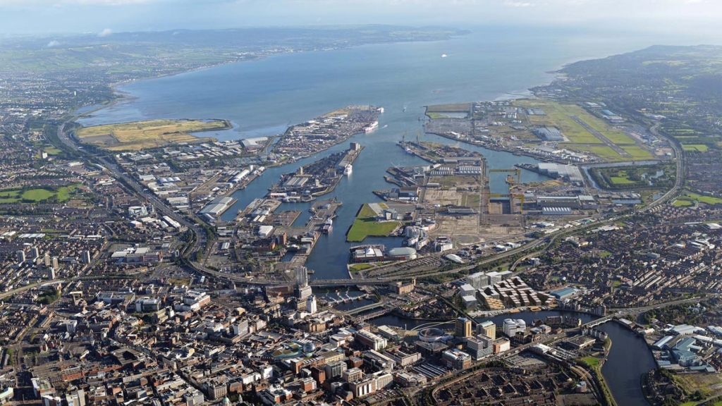 Belfast Waterside Masterplan by Henning Larsen