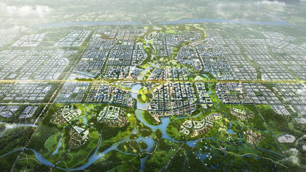SOM and TLS Selected to Design Core of Xiong’an New Area, China’s Model City of the Future