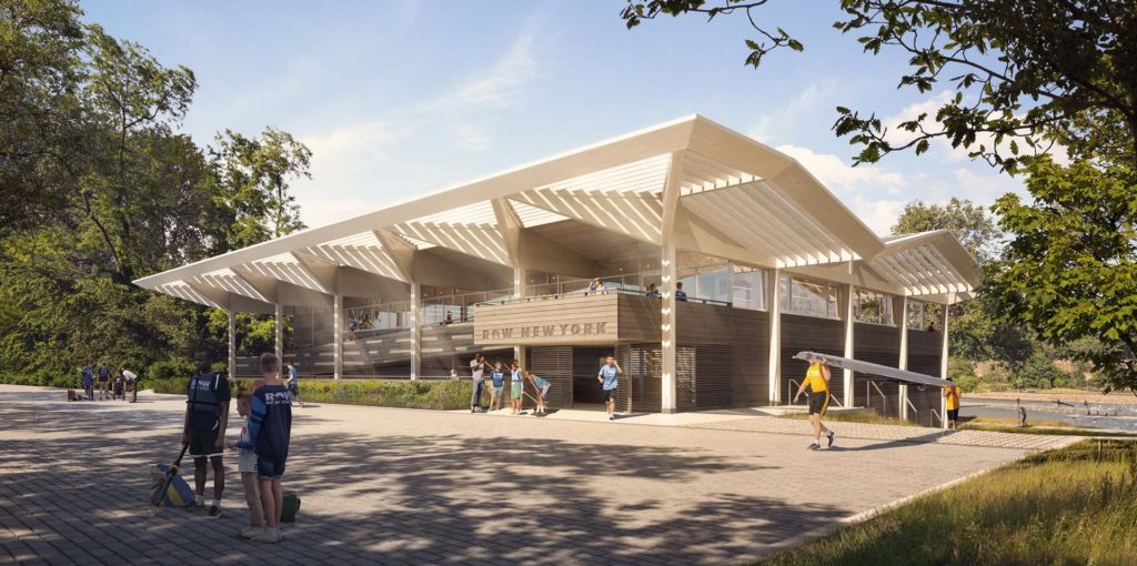 Row New York Boathouse by Foster + Partners