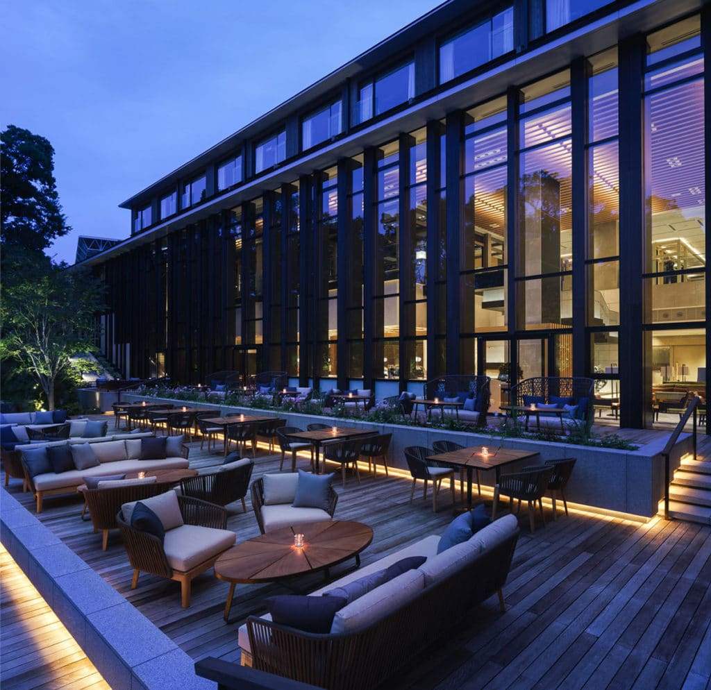 Four Seasons Hotel Kyoto " Brasserie " / Kokaistudios