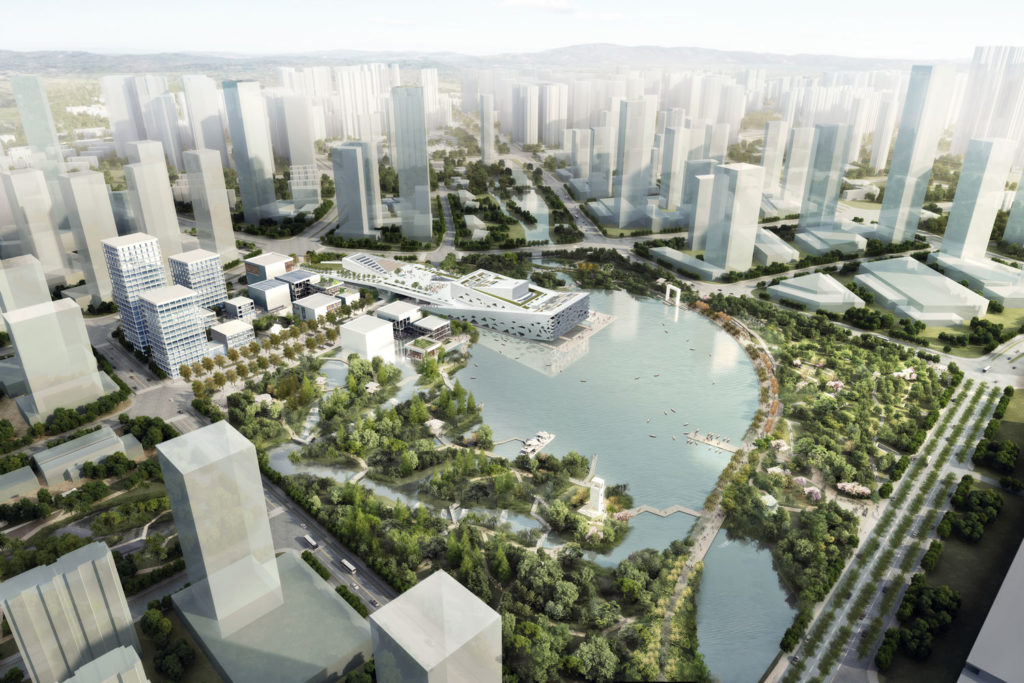 Hangzhou Yuhang Opera / Henning Larsen