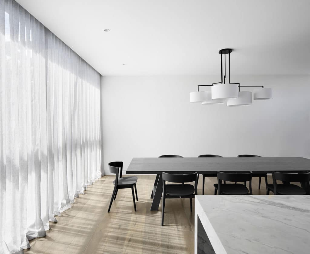 Dining Room, Verge House by Finnis Architects