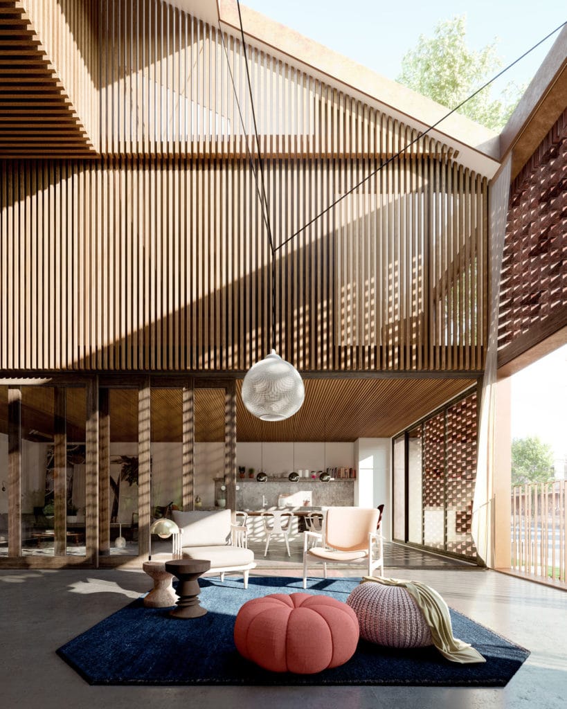 Triple Duplex by Batay-Csorba Architects