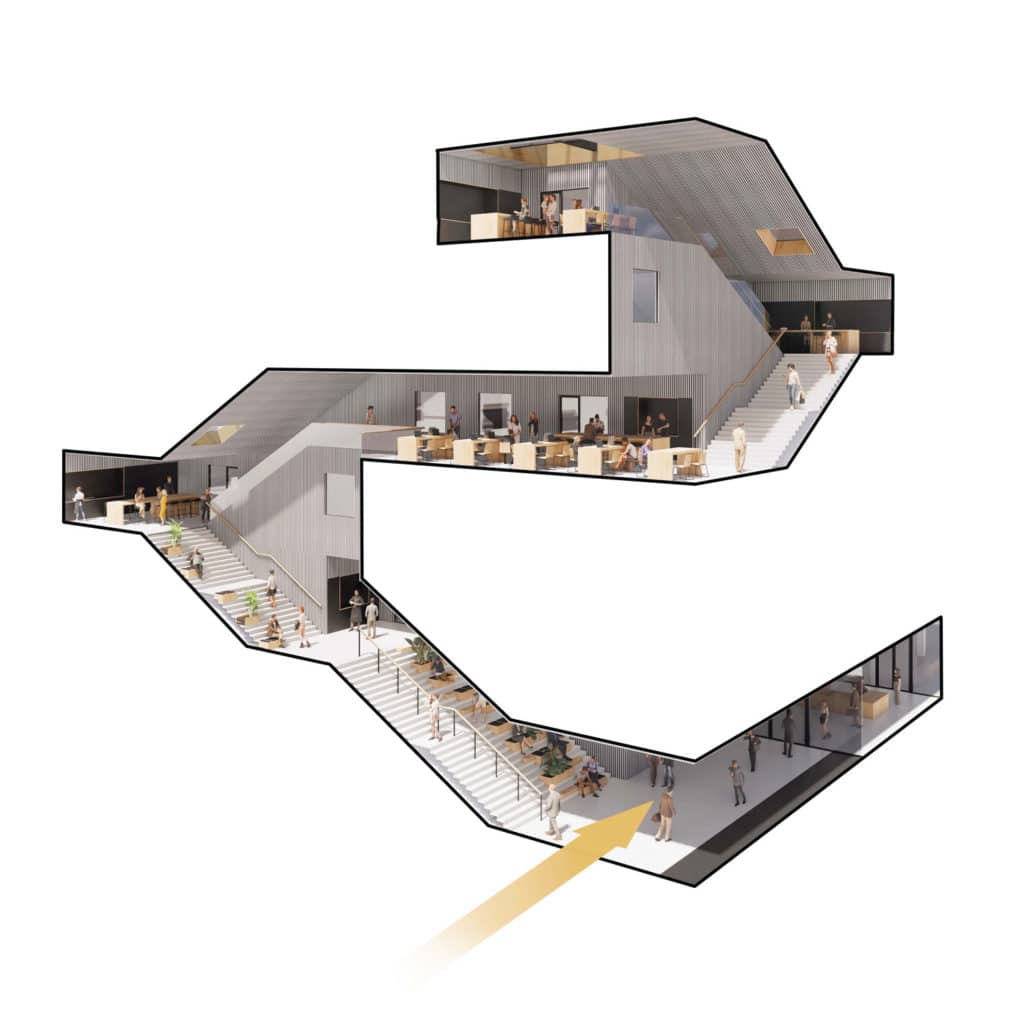 MVRDV Designs Sustainable Office and Laboratory Complex for Amsterdam Science Park