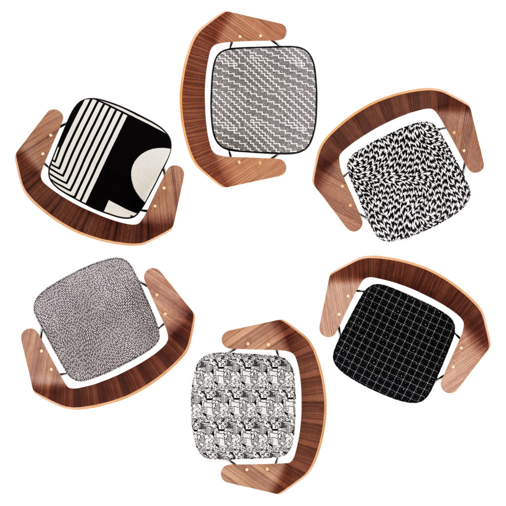 15 designers customise 675 Chair