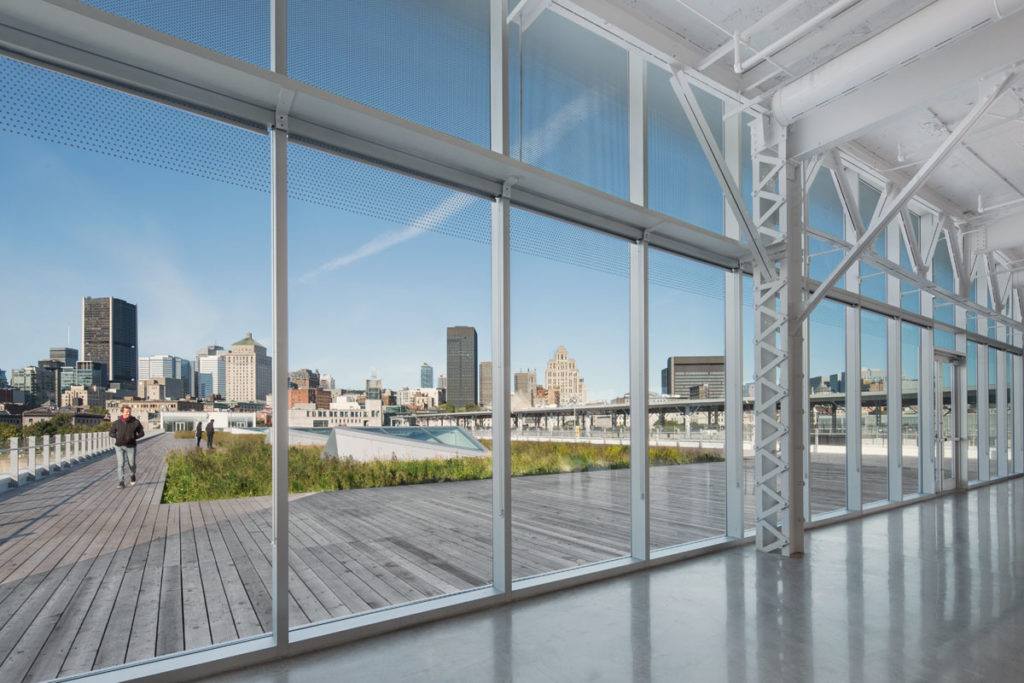 Interior of the cruise terminal