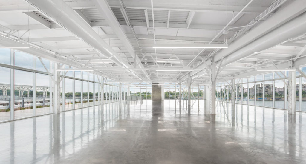 Interior of the cruise terminal