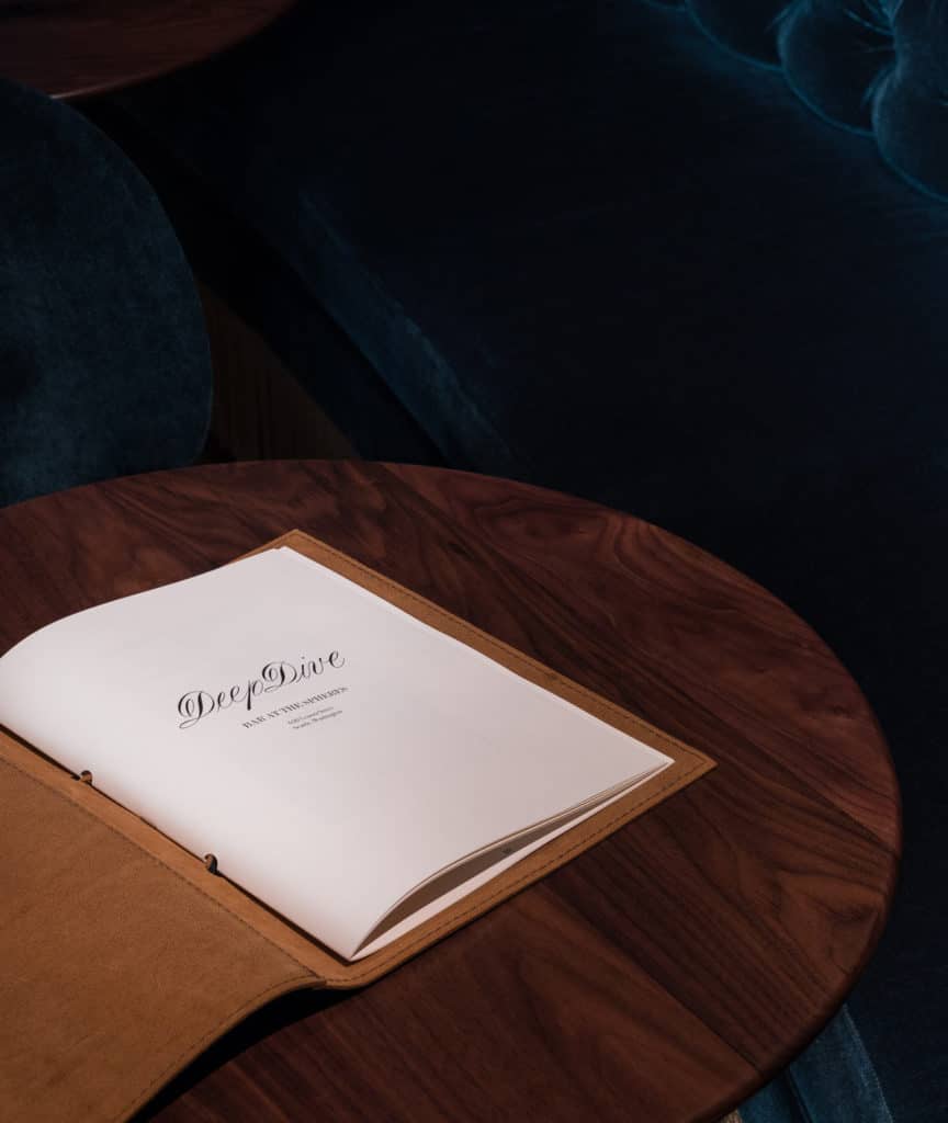 Deep Dive, a luxurious new bar in Seattle designed by Graham Baba Architects
