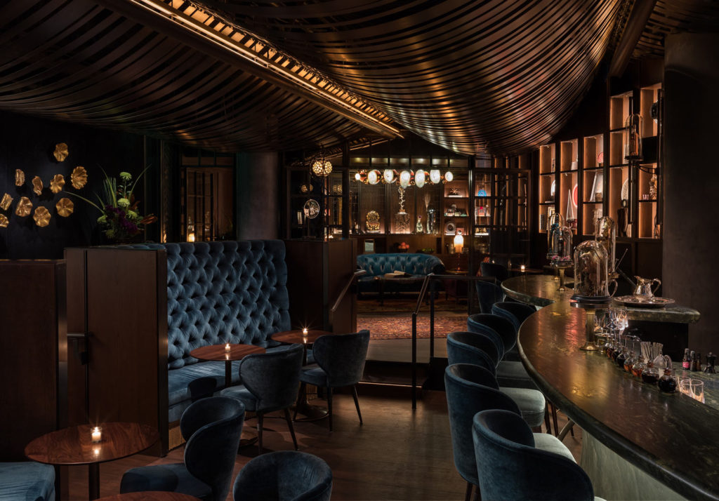 Deep Dive, a luxurious new bar in Seattle designed by Graham Baba Architects