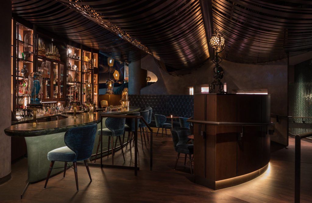 Deep Dive, a luxurious new bar in Seattle designed by Graham Baba Architects
