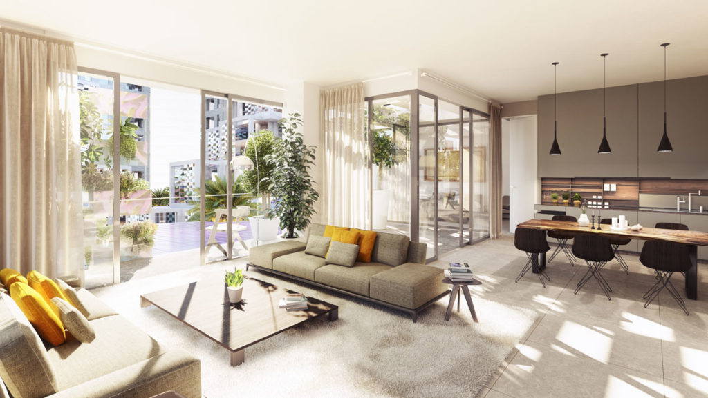 Two-bedroom apartment