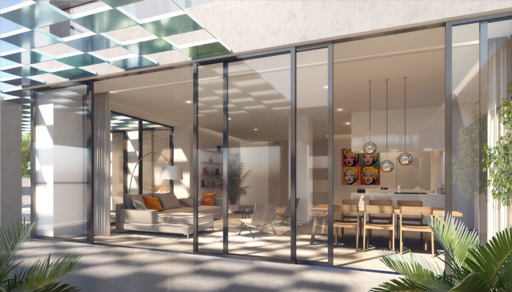 Three-bedroom apartment