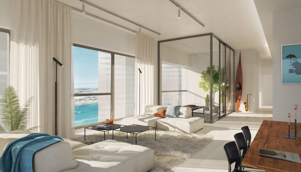 Three-bedroom apartment