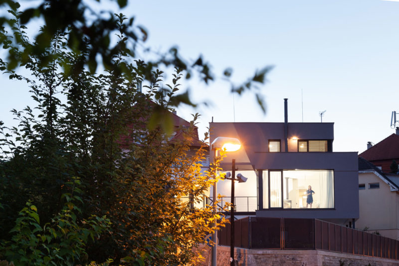 House on the slope by boq architekti