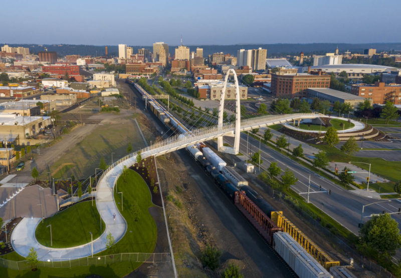 LMN Architects Completes Two New Bridges in Washington State