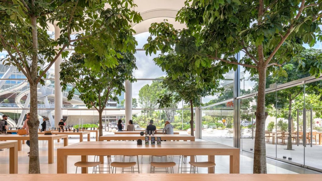 Apple Aventura by Foster + Partners