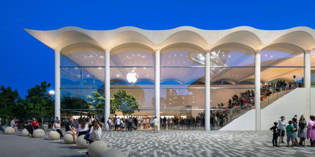 Apple Aventura by Foster + Partners