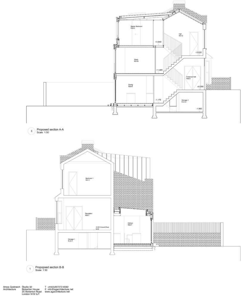 Elfort Road House by Amos Goldreich Architecture