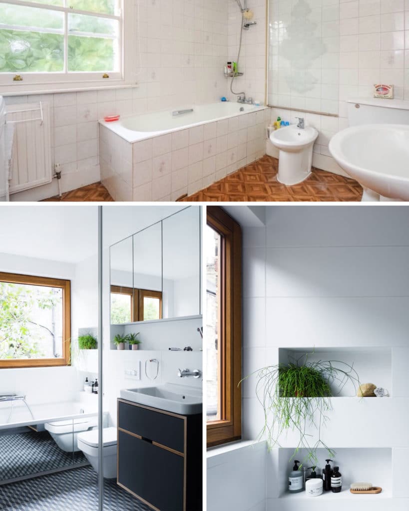 Bathroom: Before and After