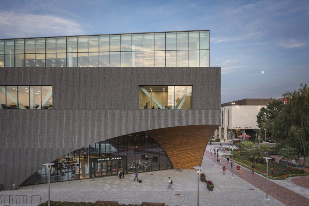 The Charles Library at Temple University by Snohetta