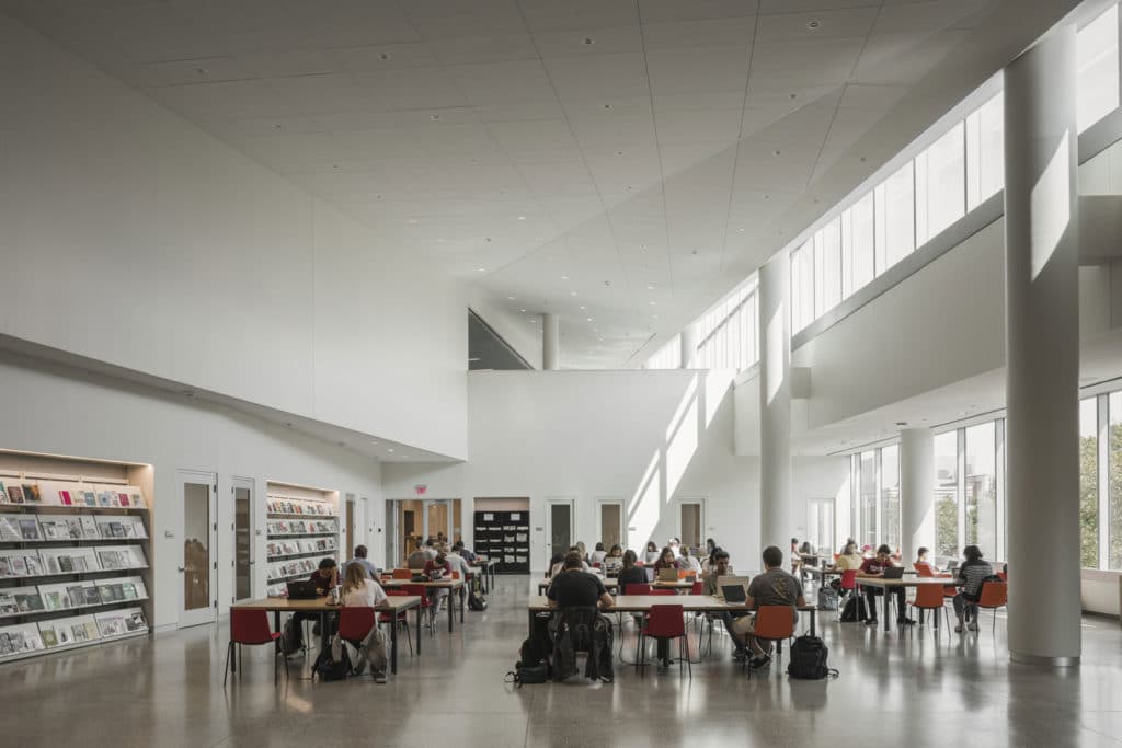 The Charles Library at Temple University by Snohetta