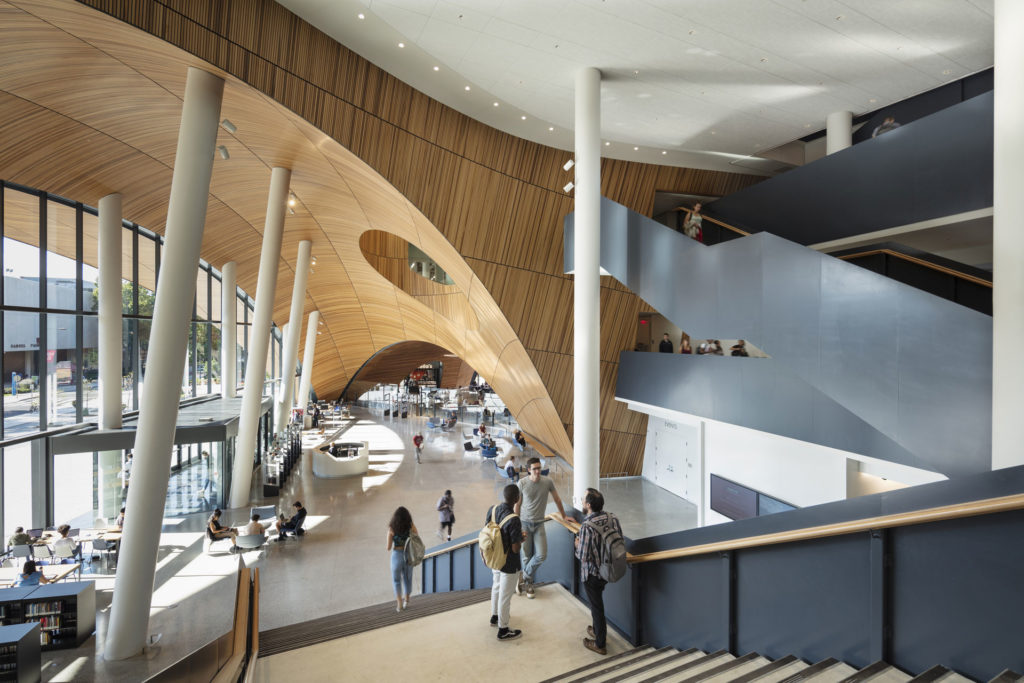 The Charles Library at Temple University by Snohetta