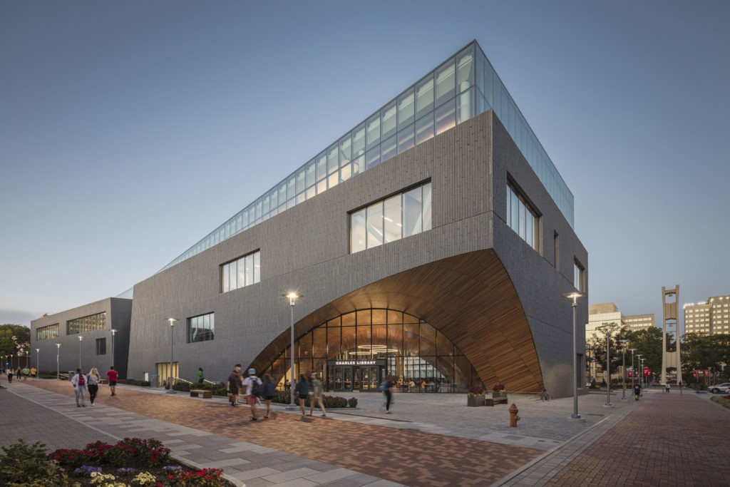 The Charles Library at Temple University by Snohetta