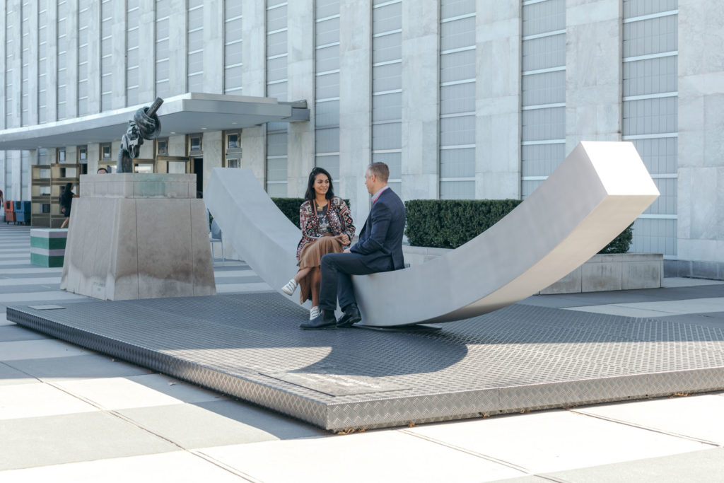 “The Best Weapon” at the UN Headquarters: A Symbol of Diplomacy and Dialogue