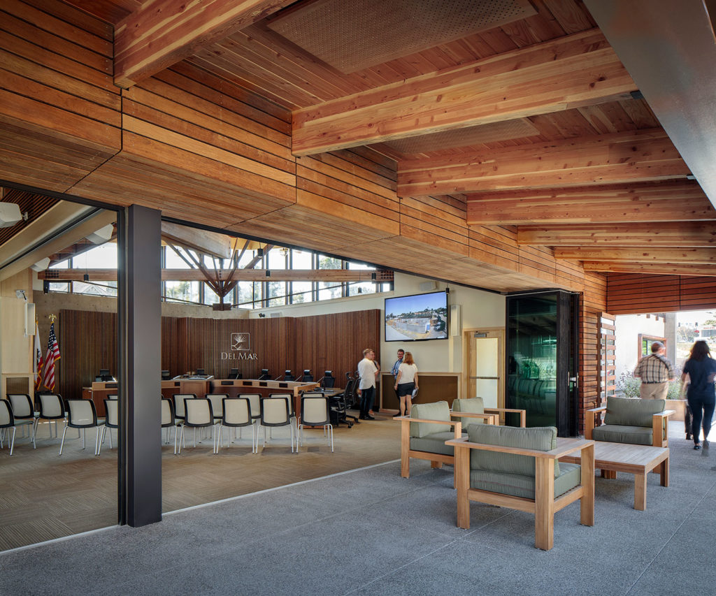 Del Mar Civic Center, California by Miller Hull Partnership