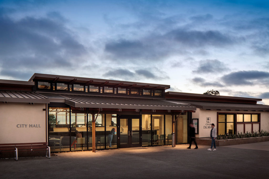 Del Mar Civic Center, California by Miller Hull Partnership