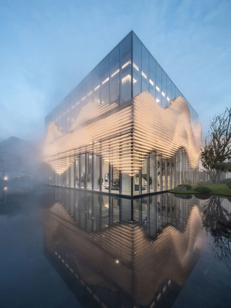 Shanxiao Sales Pavilion, Chongqing by aoe