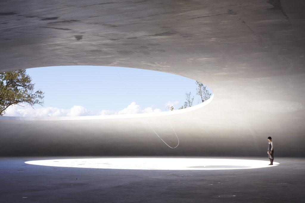  Office of Ryue Nishizawa, Teshima Art Museum, Teshima, Japan, 2004-10; Rei Naito, Matrix, 2010 