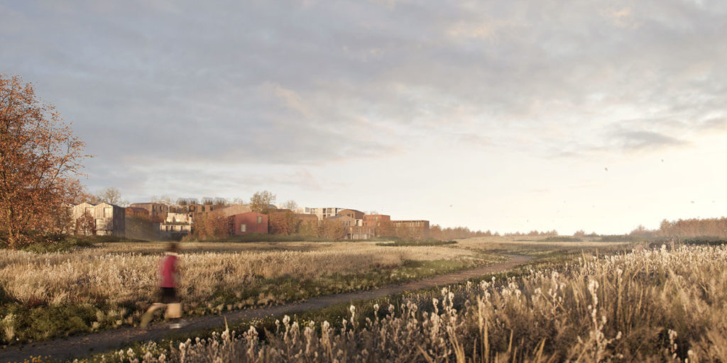 Henning Larsen to design Fælledby, Copenhagen’s first all timber neighborhood