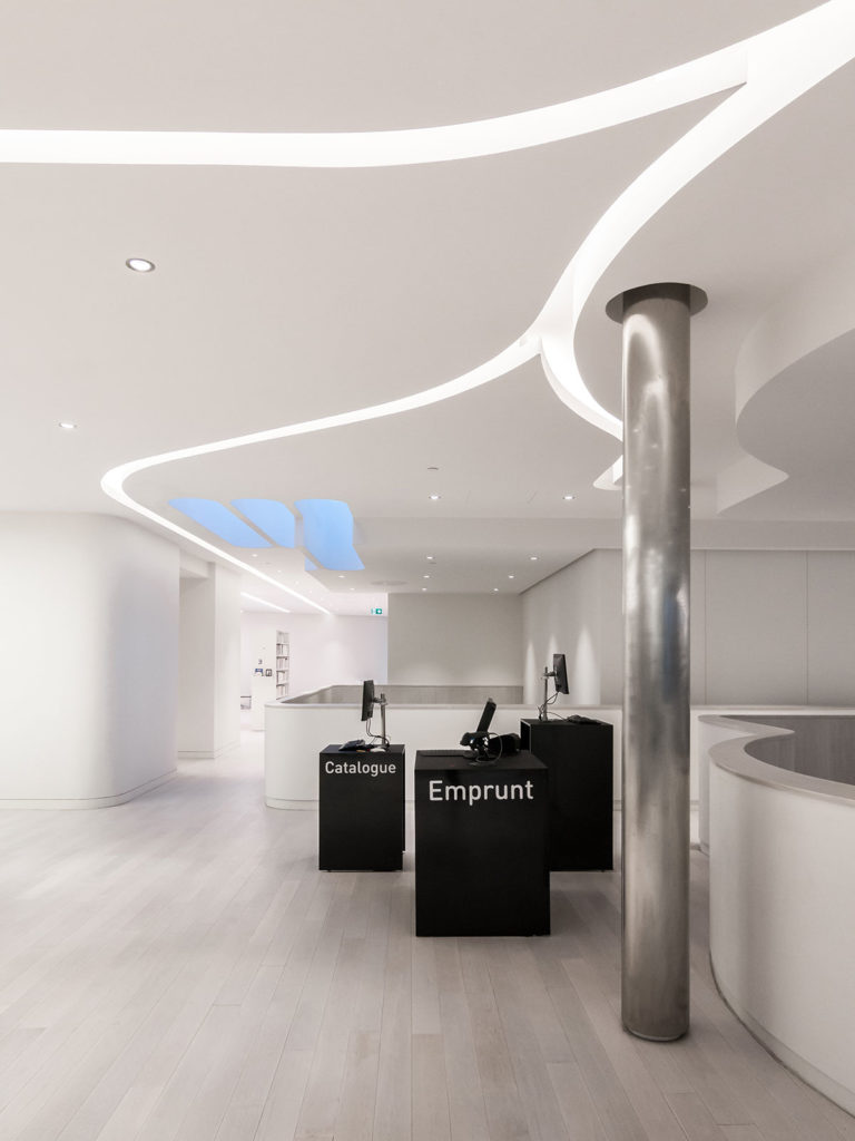 Drummondville Public Library by Chevalier Morales Architectes