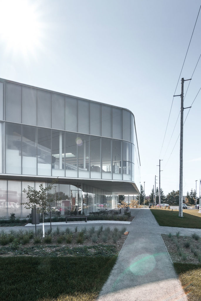 Drummondville Public Library by Chevalier Morales Architectes