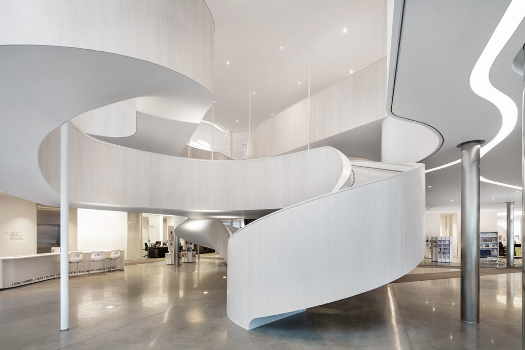 Drummondville Public Library by Chevalier Morales Architectes