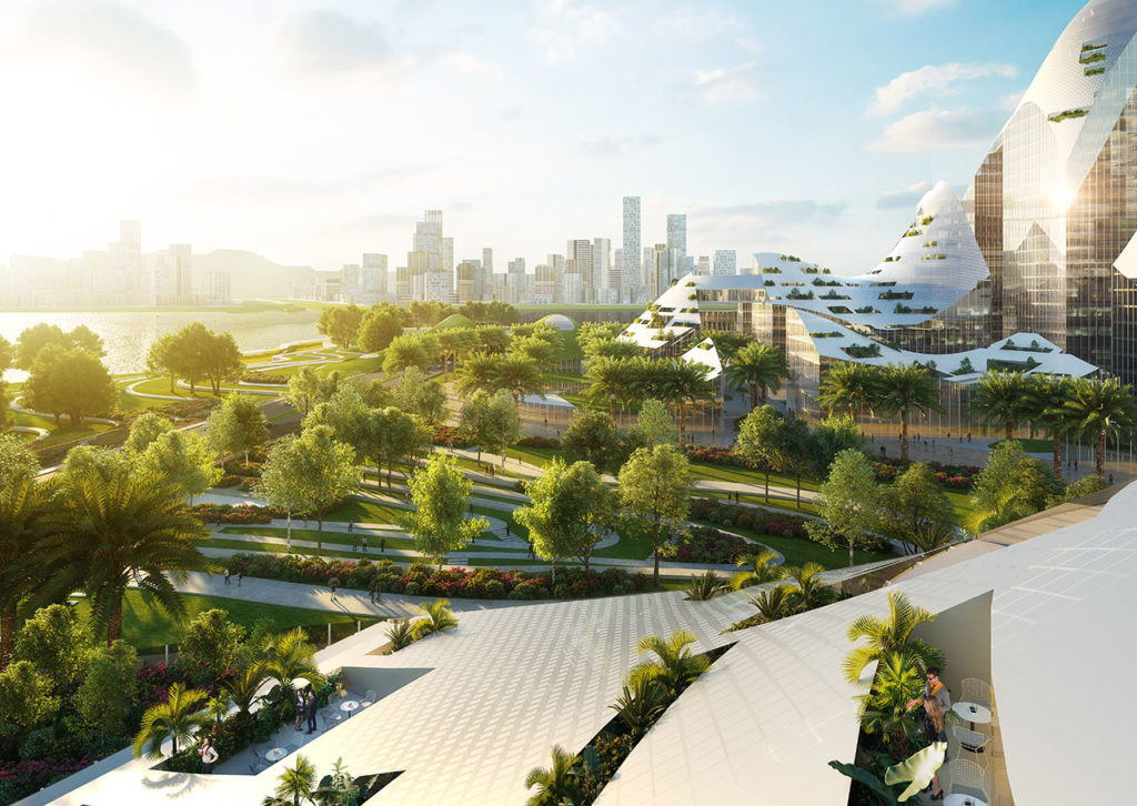 MVRDV reveals their entry for Tencent Campus Competition