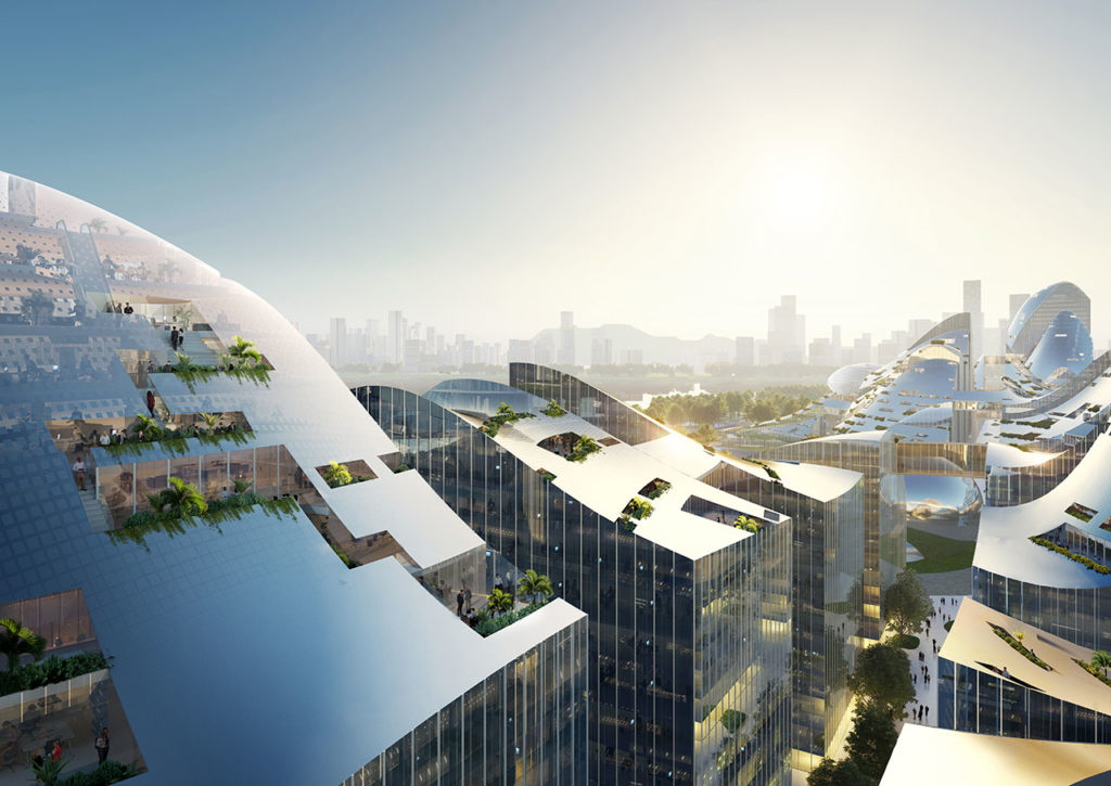 MVRDV reveals their entry for Tencent Campus Competition